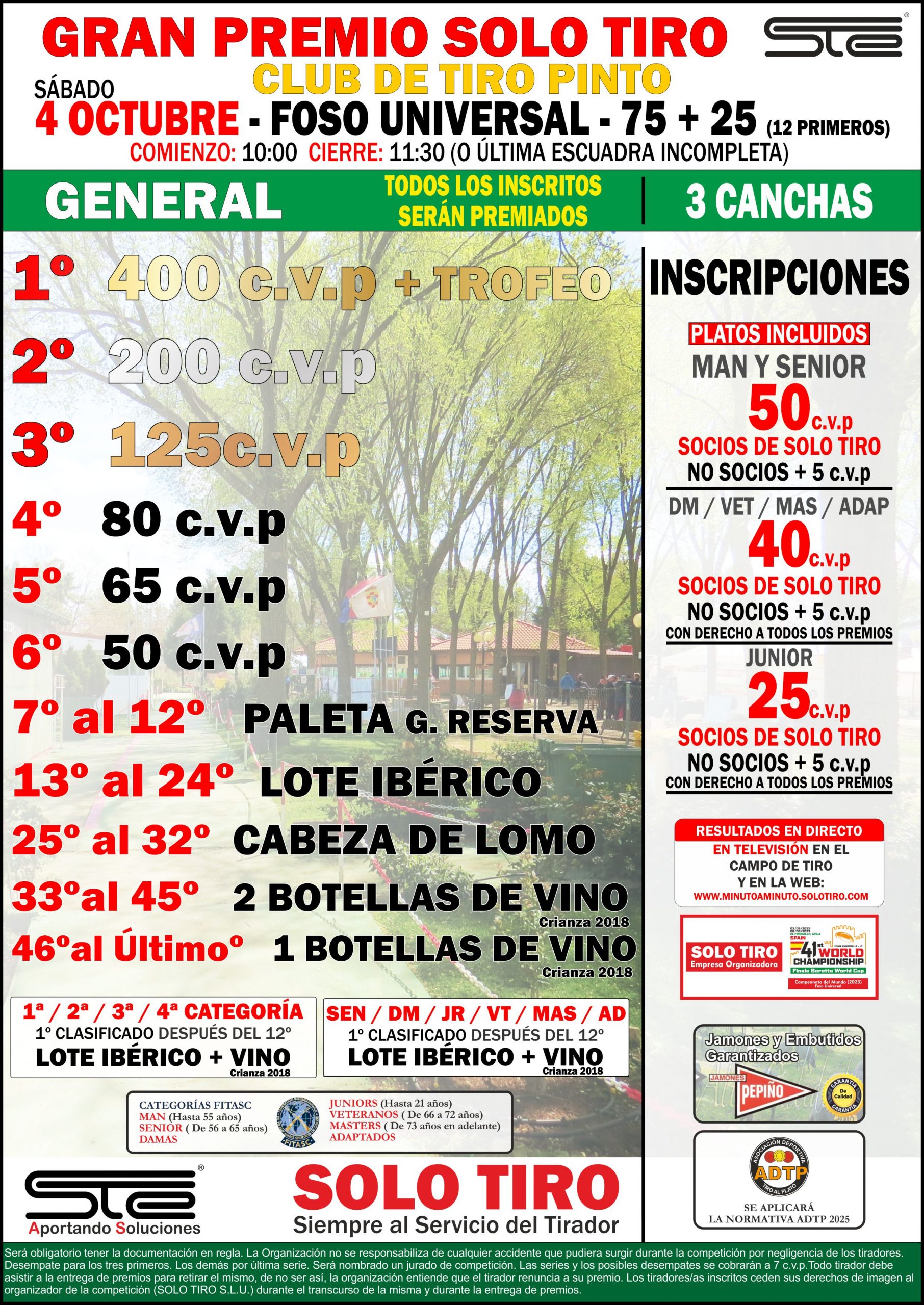 Gran Premio SOLO TIRO – STE F.U. en Pinto, Madrid.