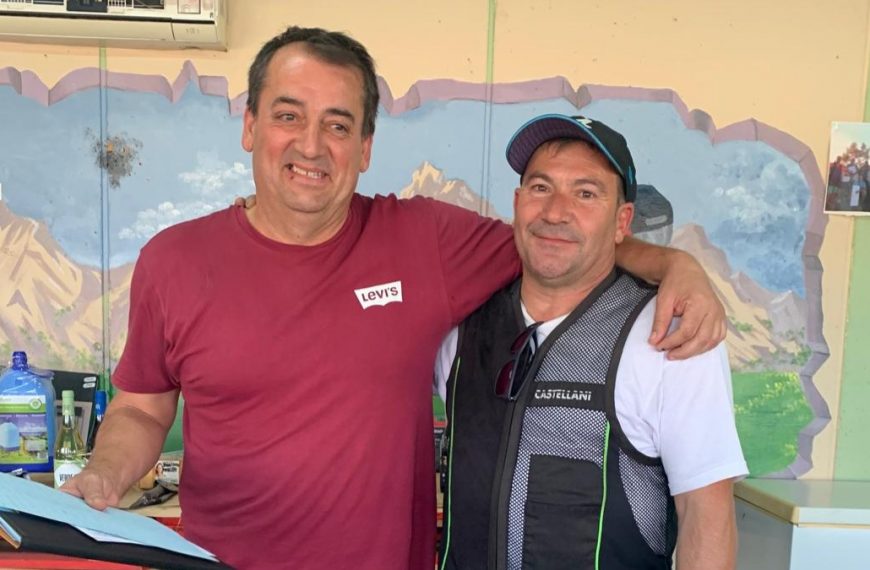 Tirada de la Hispanidad F.U. en Plasencia, Cáceres.