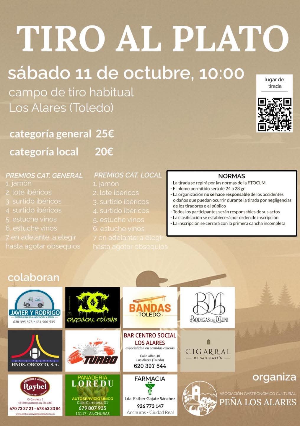 Tirada al Plato ROBOT en Los Alares (Toledo).