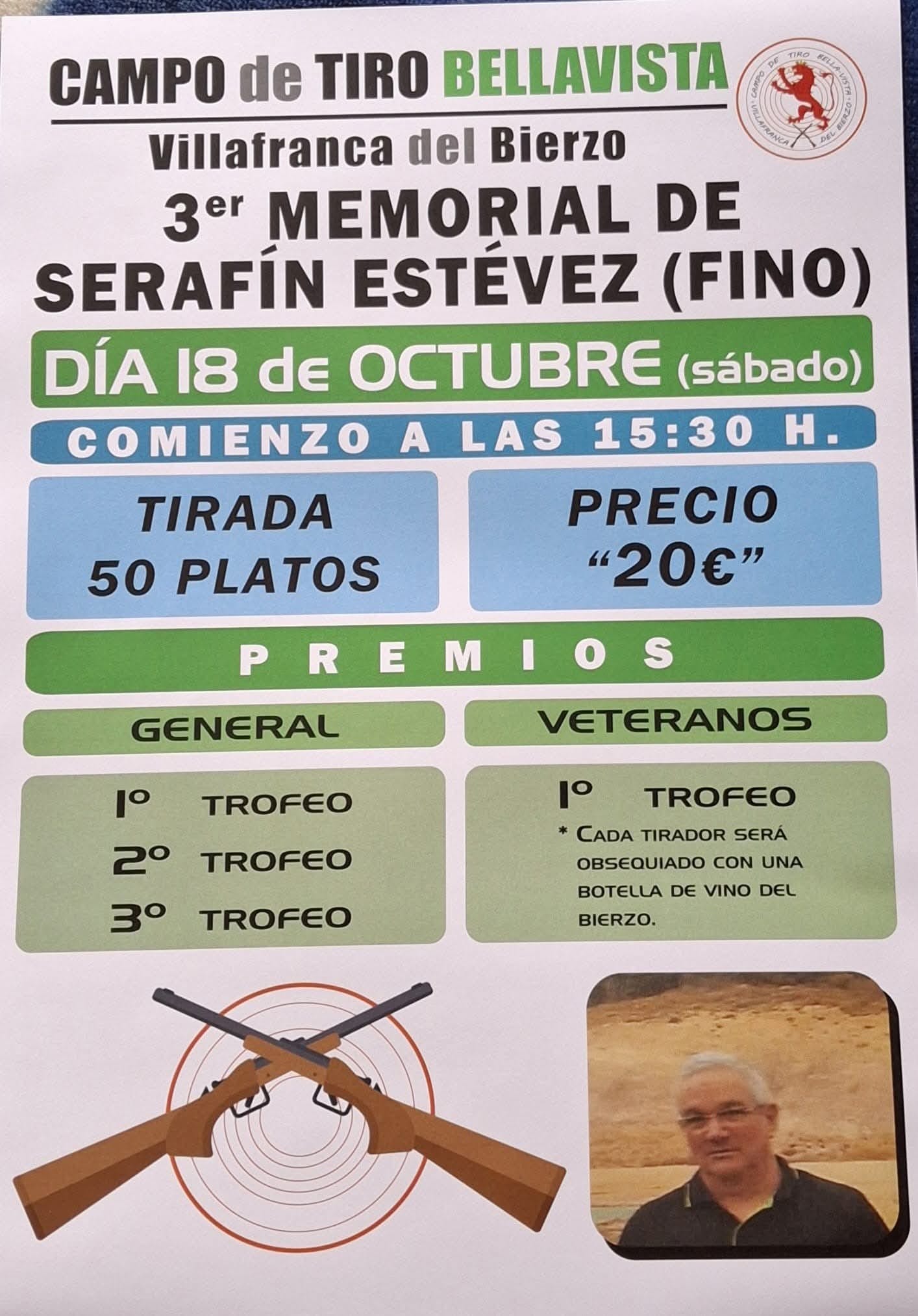 3º Tirada ROBOT Memorial de Serafín Estévez (Fino) en el campo de Tiro Bellavista en Villafranca del Bierzo (León).
