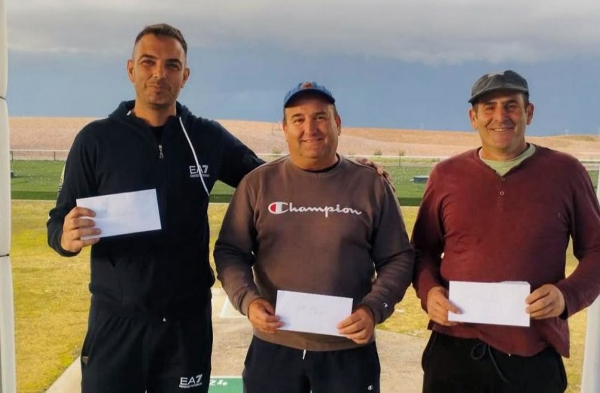 Tirada al Plato en Carmona, Sevilla.