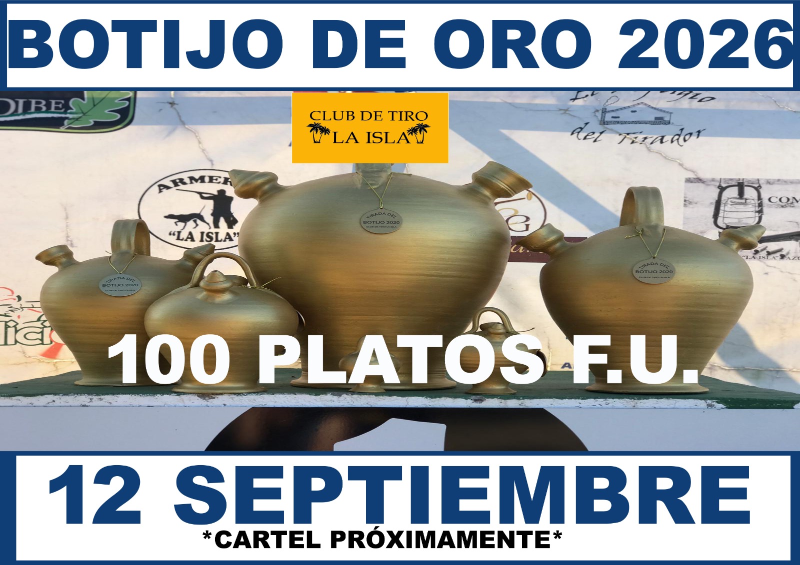 Gran Tirada Botijo de Oro F.U. en el Club de Tiro La Isla en Azután (Toledo).