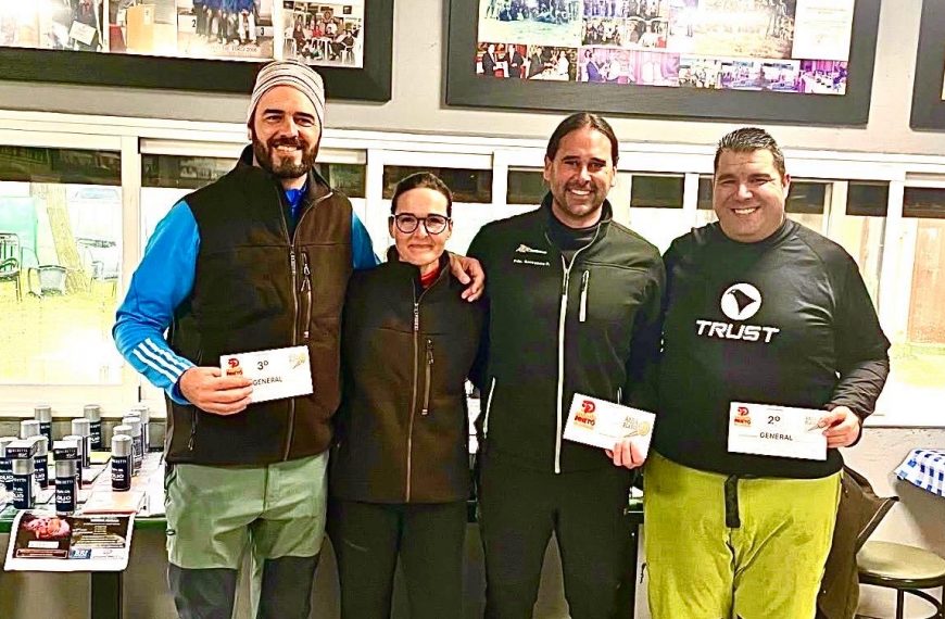 Triple empate en la Previa a la liga Beretta en Pinto