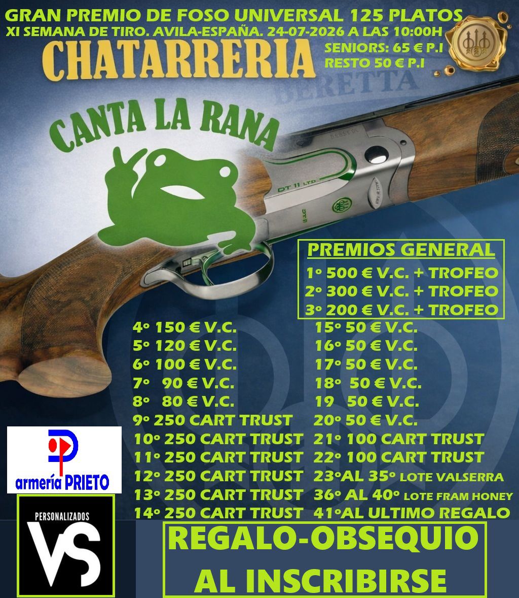 Gran Premio Chatarrería Canta la Rana F.U. en el Campo de Tiro El Fresnillo (Ávila).