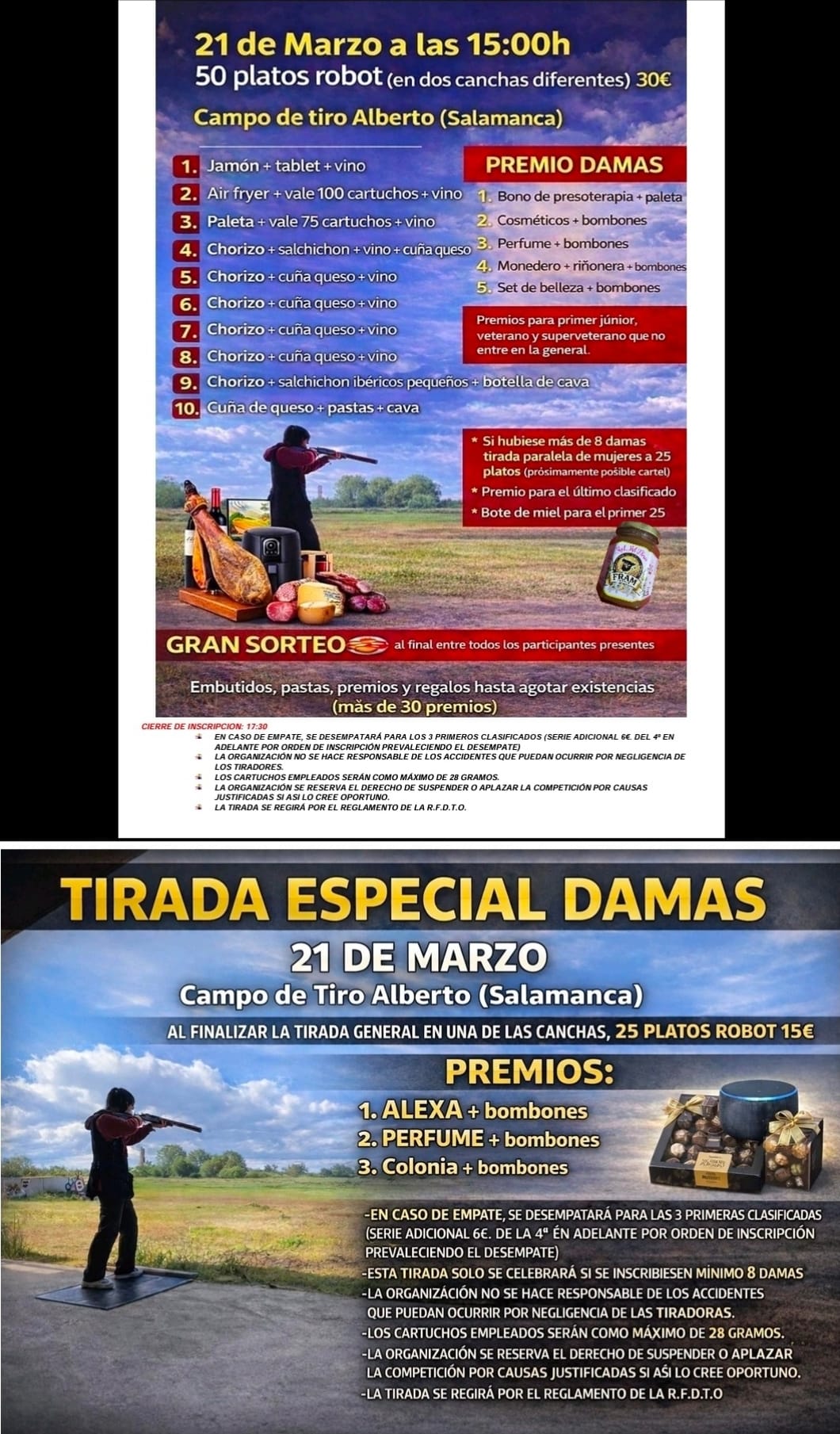 Tirada al Plato ROBOT en el Polígono de Tiro Alberto en Parada de Arriba (Salamanca).