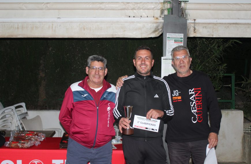 Jairo Ramirez gana la tirada conjunta de SOLO TIRO y Campeonato provincial de Córdoba F.O. con 118/125.