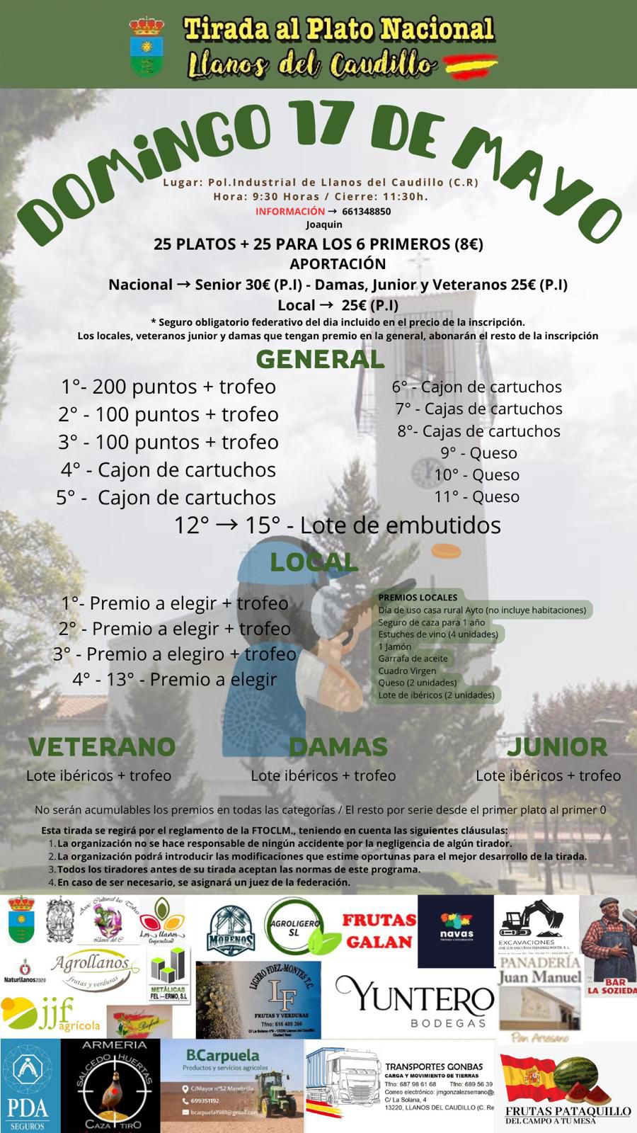 Tirada al Plato ROBOT en Llanos del Caudillo (Ciudad Real).