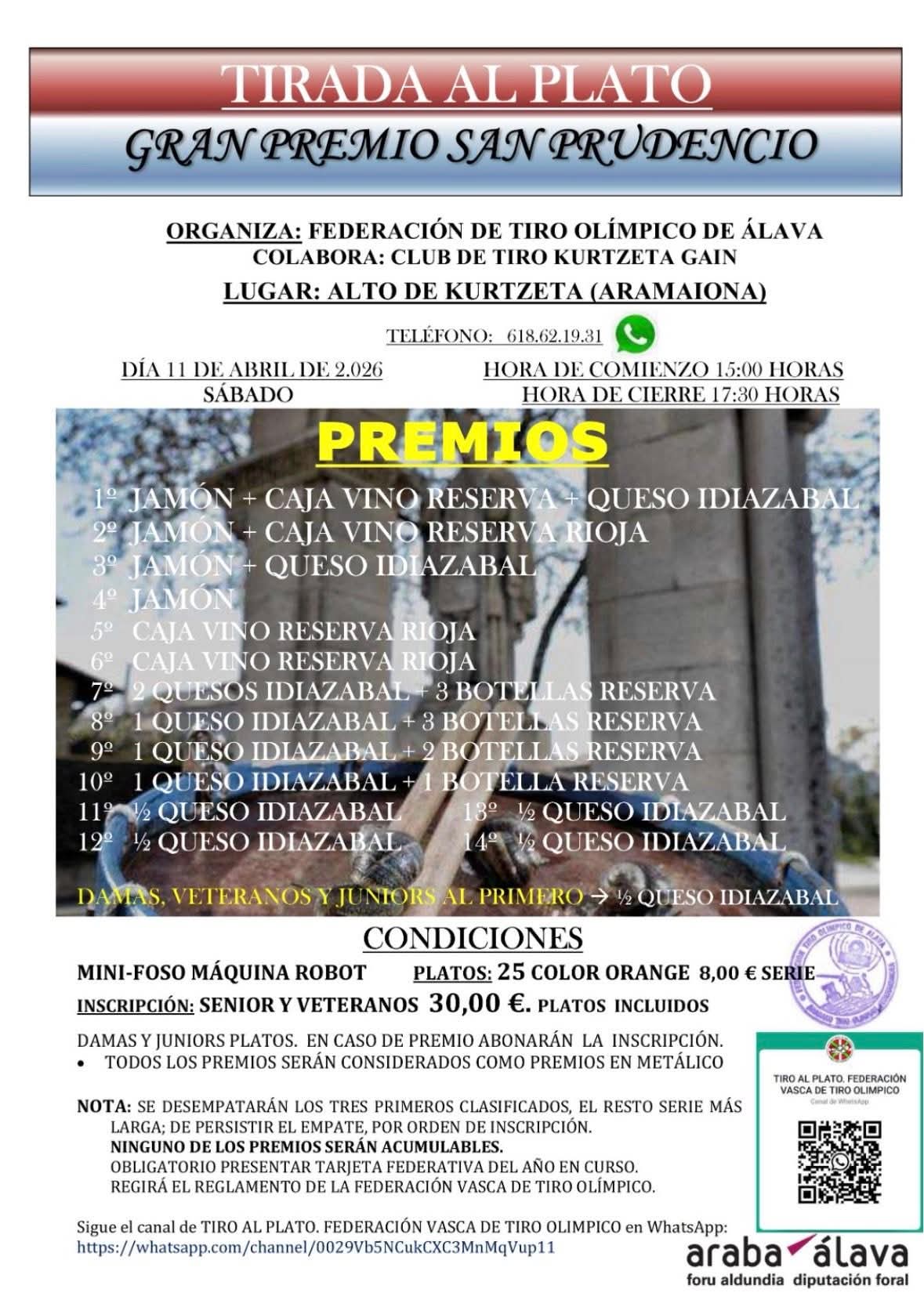 Gran Premio San Prudencio ROBOT en el Alto de Kurtzeta en Aramaiona (Álava).