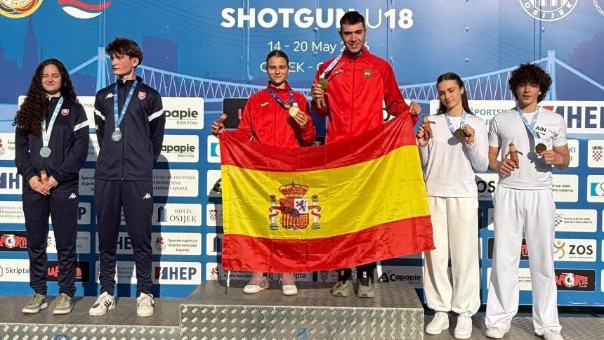 Europeo SUB-18 de Trap Mixtos en Osijek.