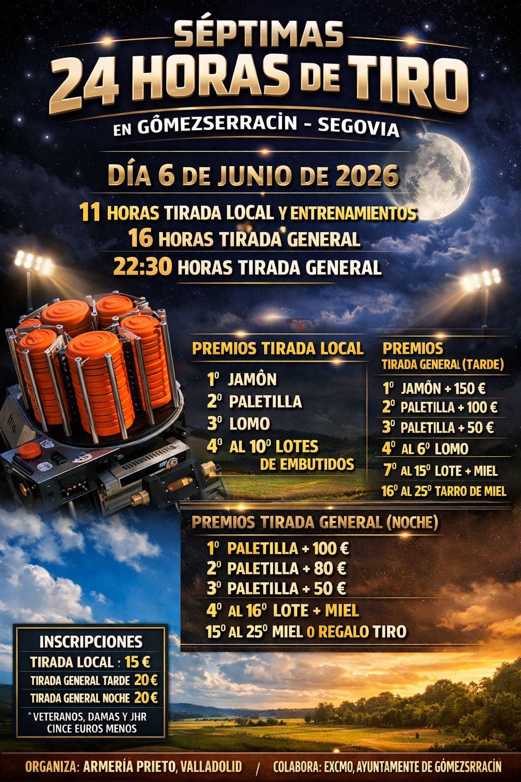 VII 24 Horas de Tiro en Gomezserracín (Segovia).