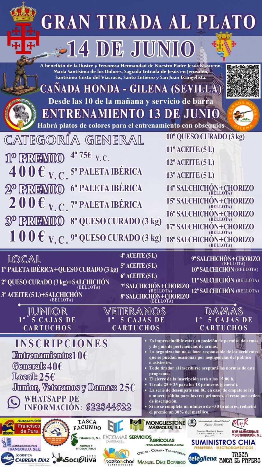 Gran Tirada al Plato ROBOT en Cañada Honda – Gilena (Sevilla).
