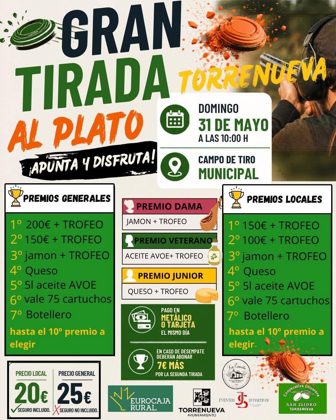 Gran Tirada al Plato ROBOT en Torrenueva (Ciudad Real).