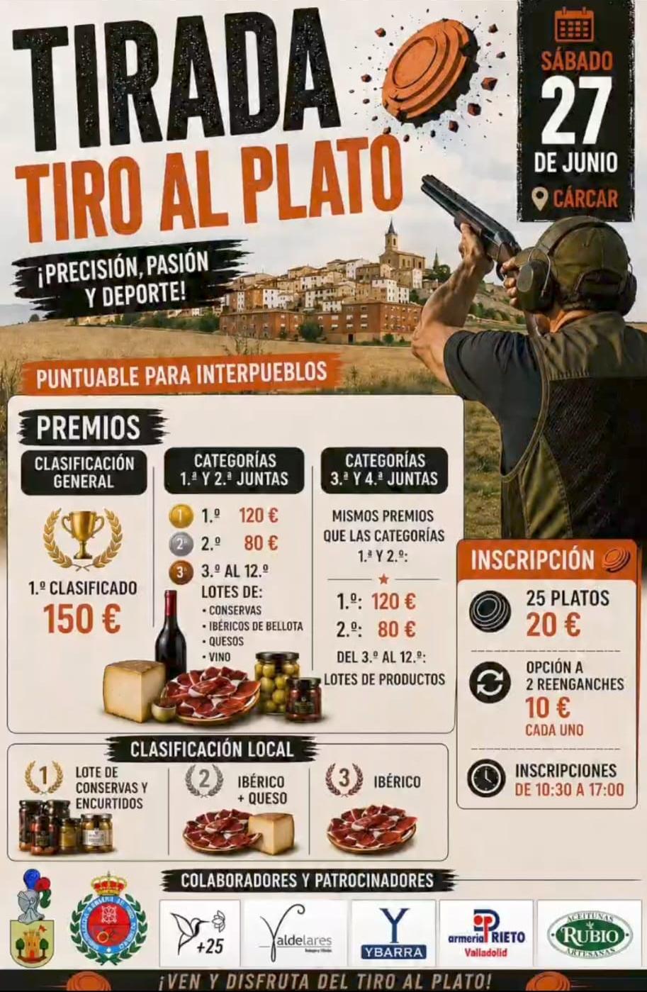 Tirada al Plato ROBOT en Cárcar (Navarra).