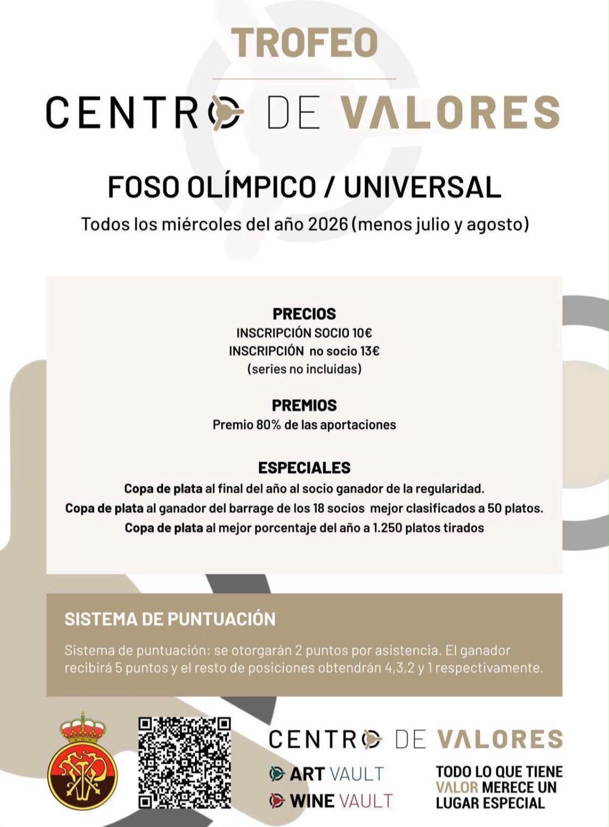 Trofeo Centro de Valores F.O. en el Campo de Tiro Somontes (Madrid).