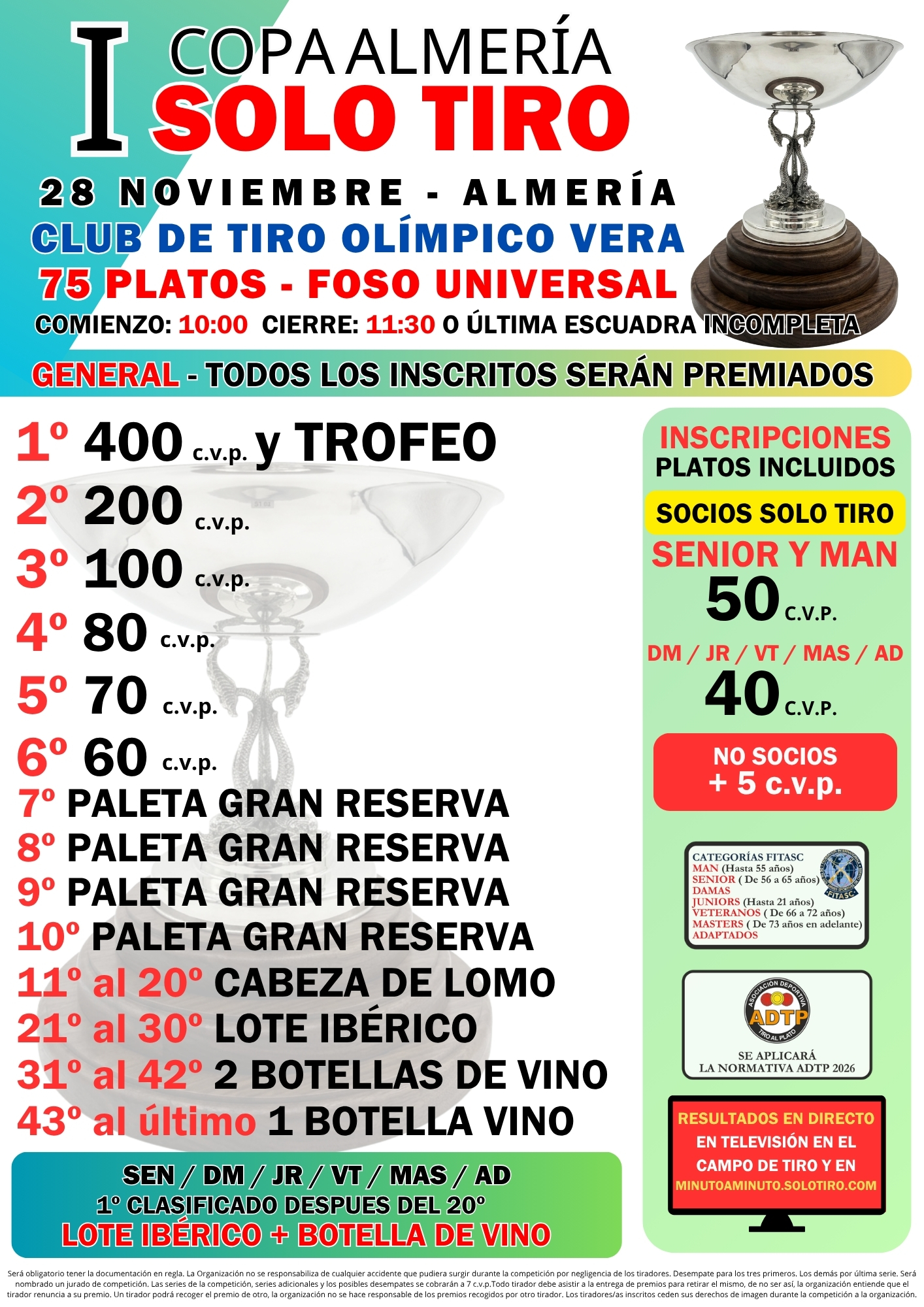 I Copa Almería SOLO TIRO F.U. en Vera.